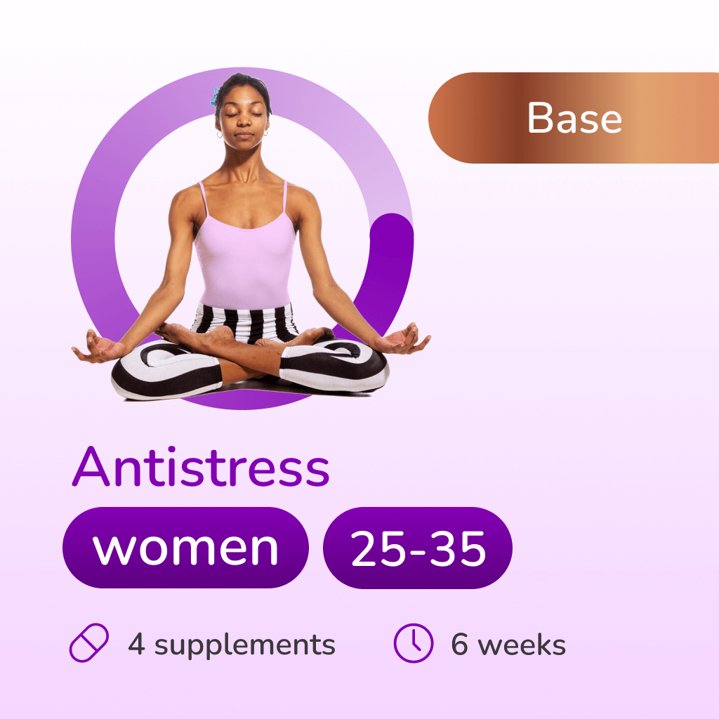 Antistress base for women 25-35 years old