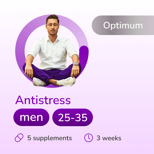 Antistress optimum for men 25-35 years old