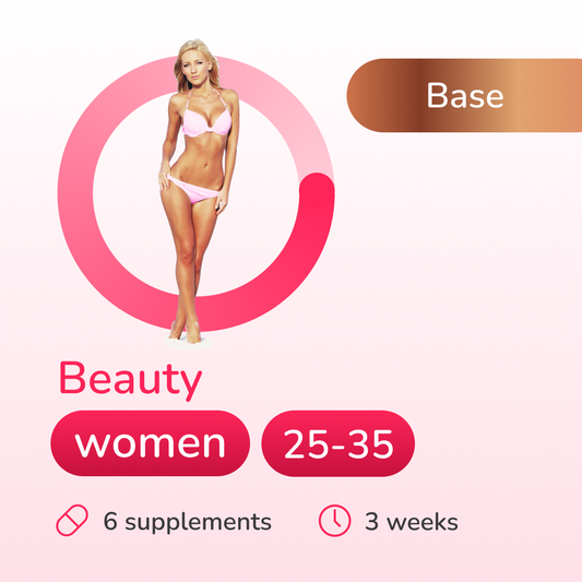 Beauty base for women 25-35 years old