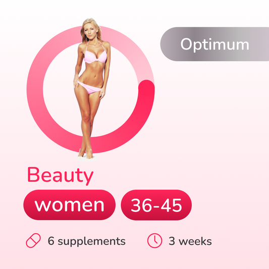 Beauty optimum for women 36-45 years old