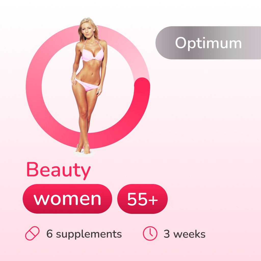 Beauty optimum for women 55+ years old