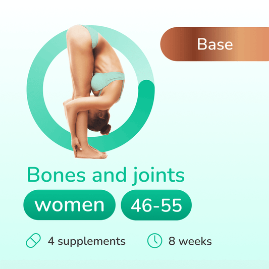 Bones and joints base for women 46-55 years old