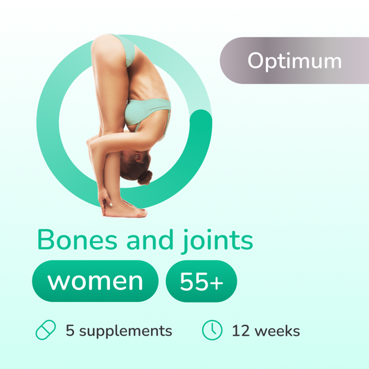 Bones and joints optimum for women 55+ years old