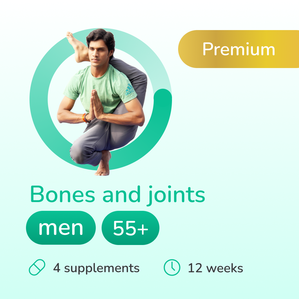 Bones and joints premium for men 55+ years old