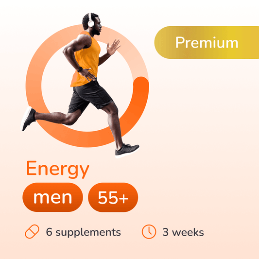 Energy premium for men 55+ years old