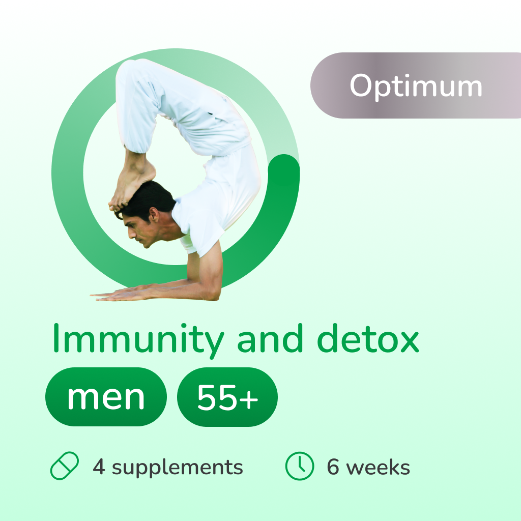 Immunity and detox optimum for men 55+ years old