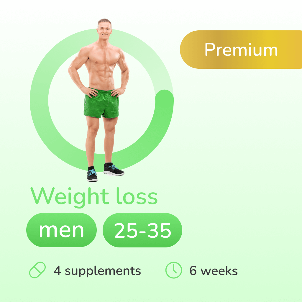 Weight loss premium for men 25-35 years old